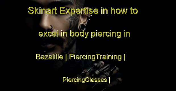 Skinart Expertise in how to excel in body piercing in Bazalilie | PiercingTraining | PiercingClasses | SkinartTraining-Côte d Ivoire